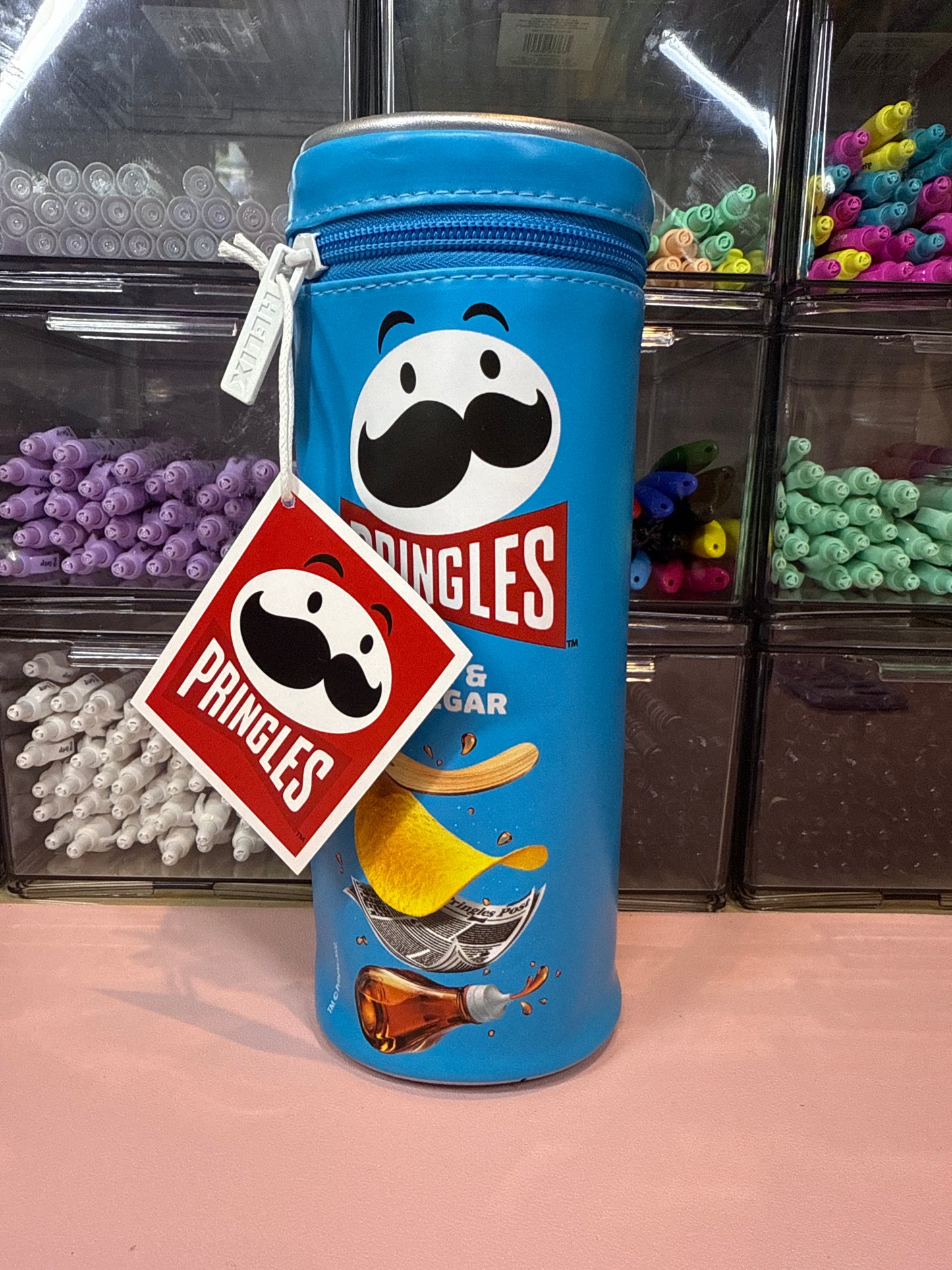 Pringle Salt and vinegar pencil case