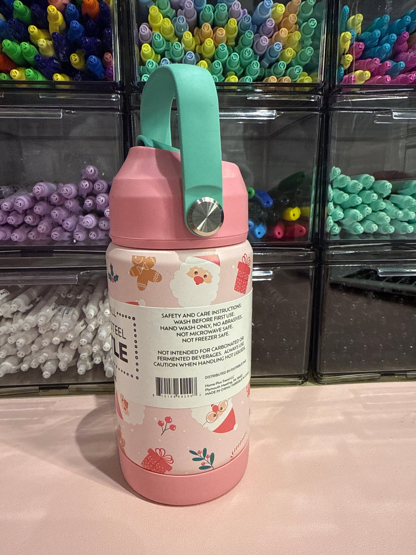 Santa bottle