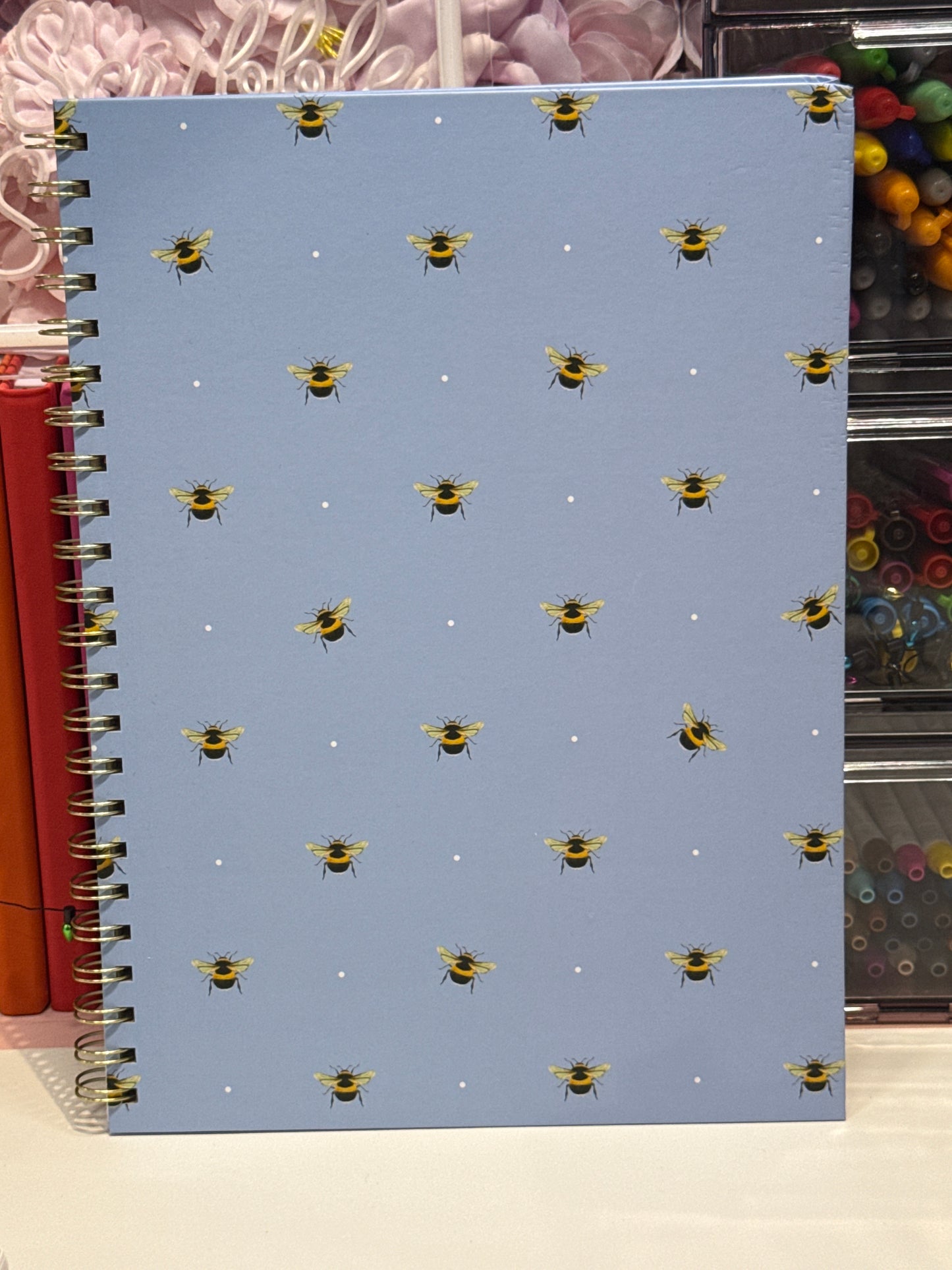 A4 bee notebook