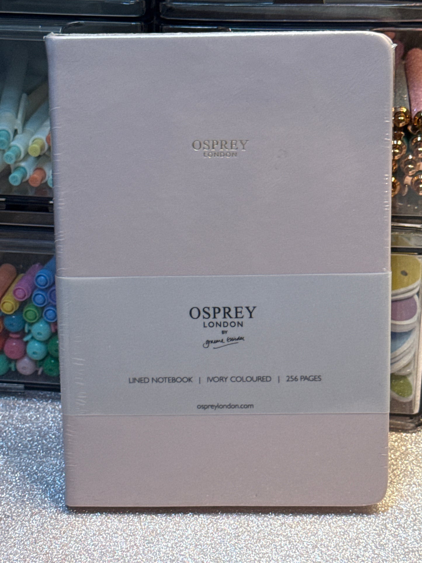 Osprey baby pink notebook
