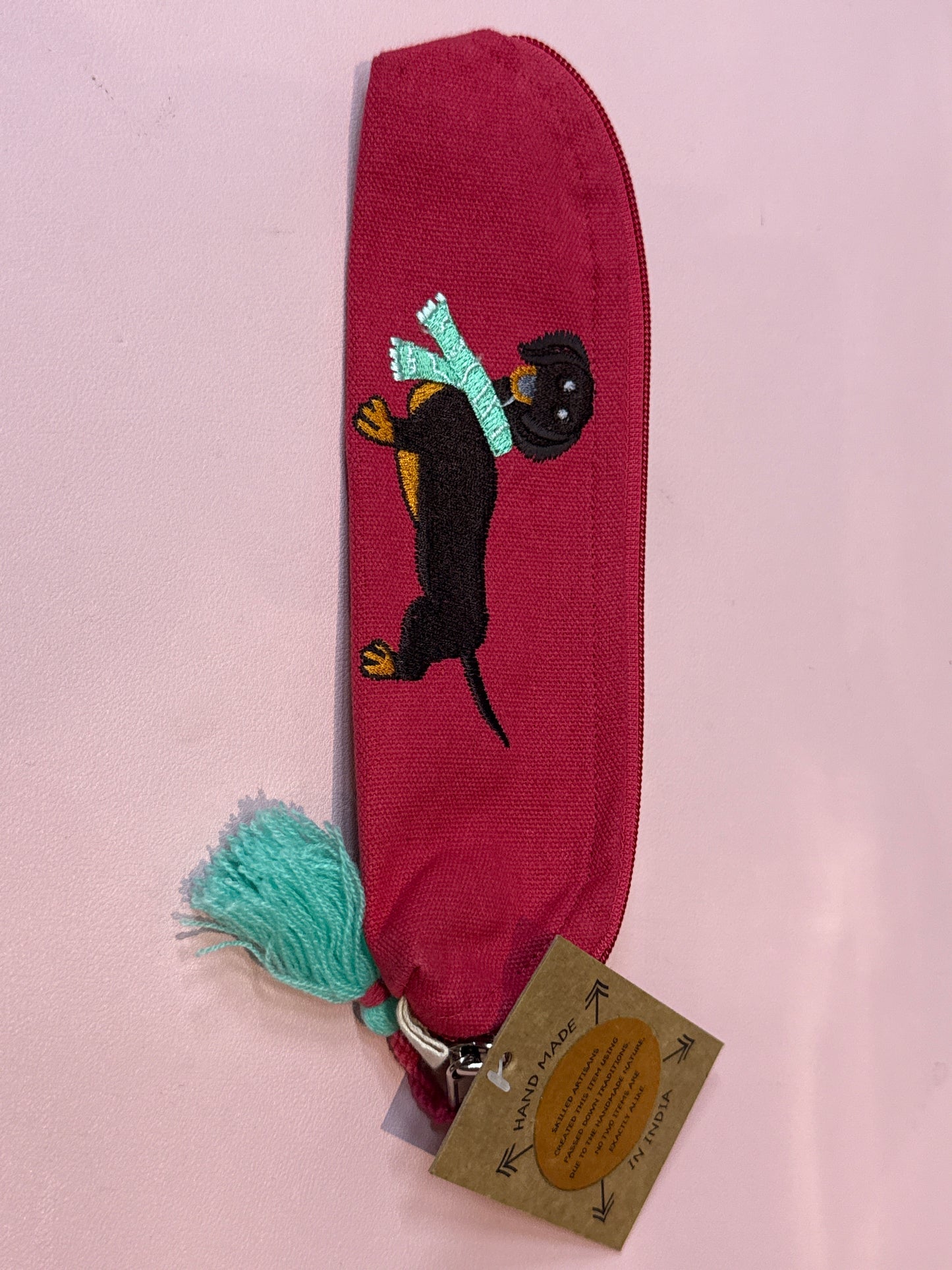 Sausage dog pencil case
