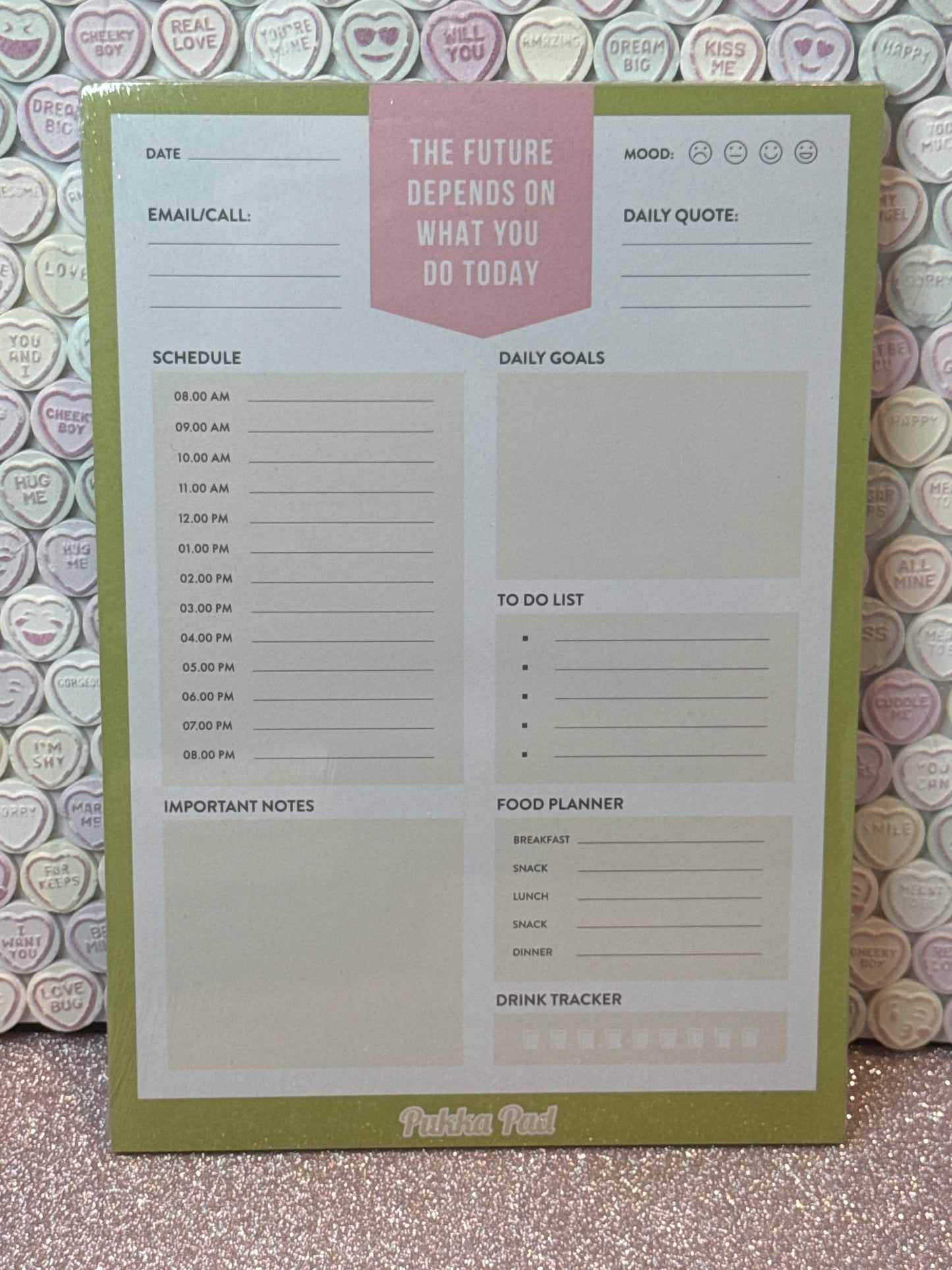 Pukka Daily Planner pad