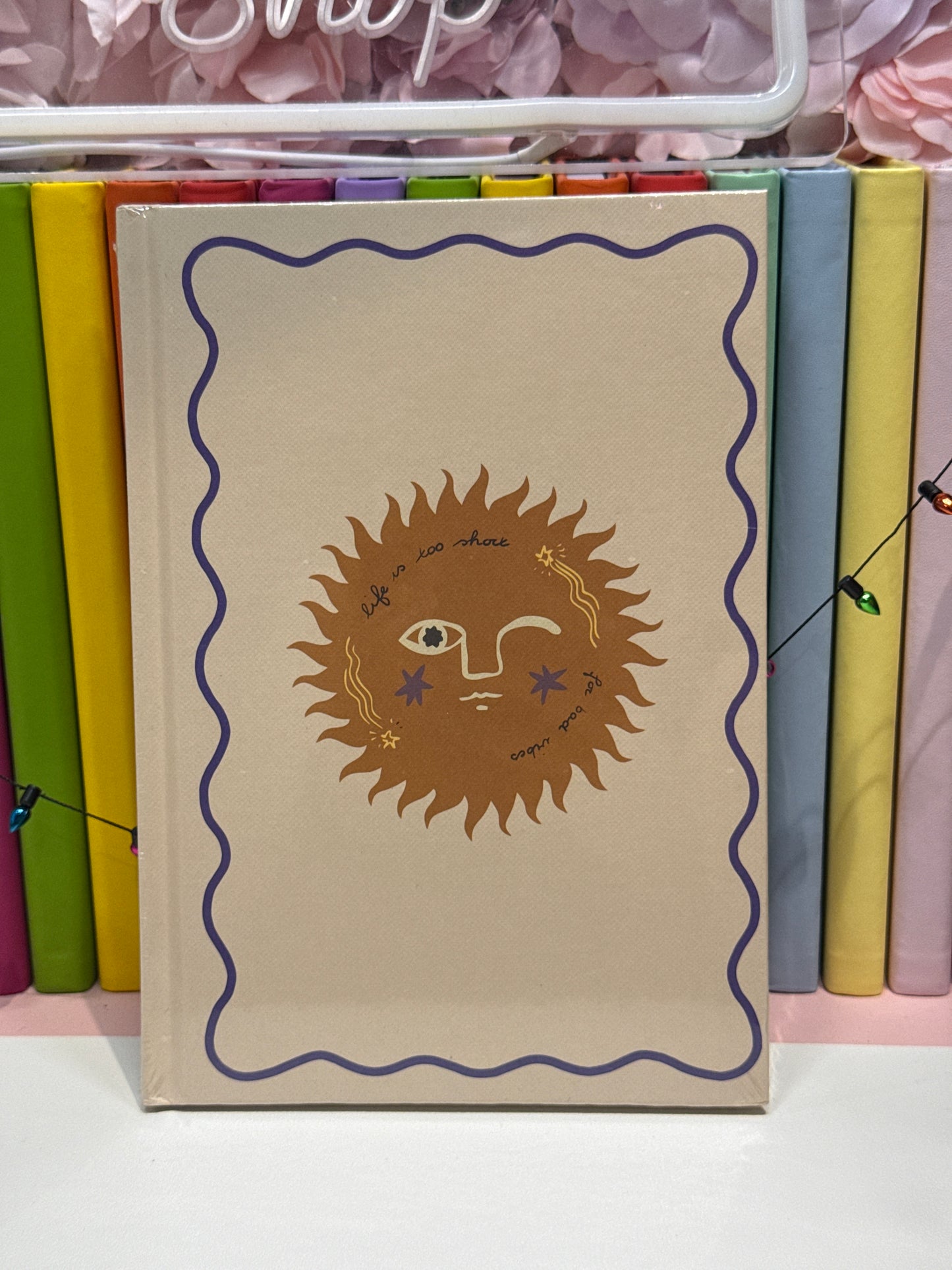 Life is too short for bad vibes notebook