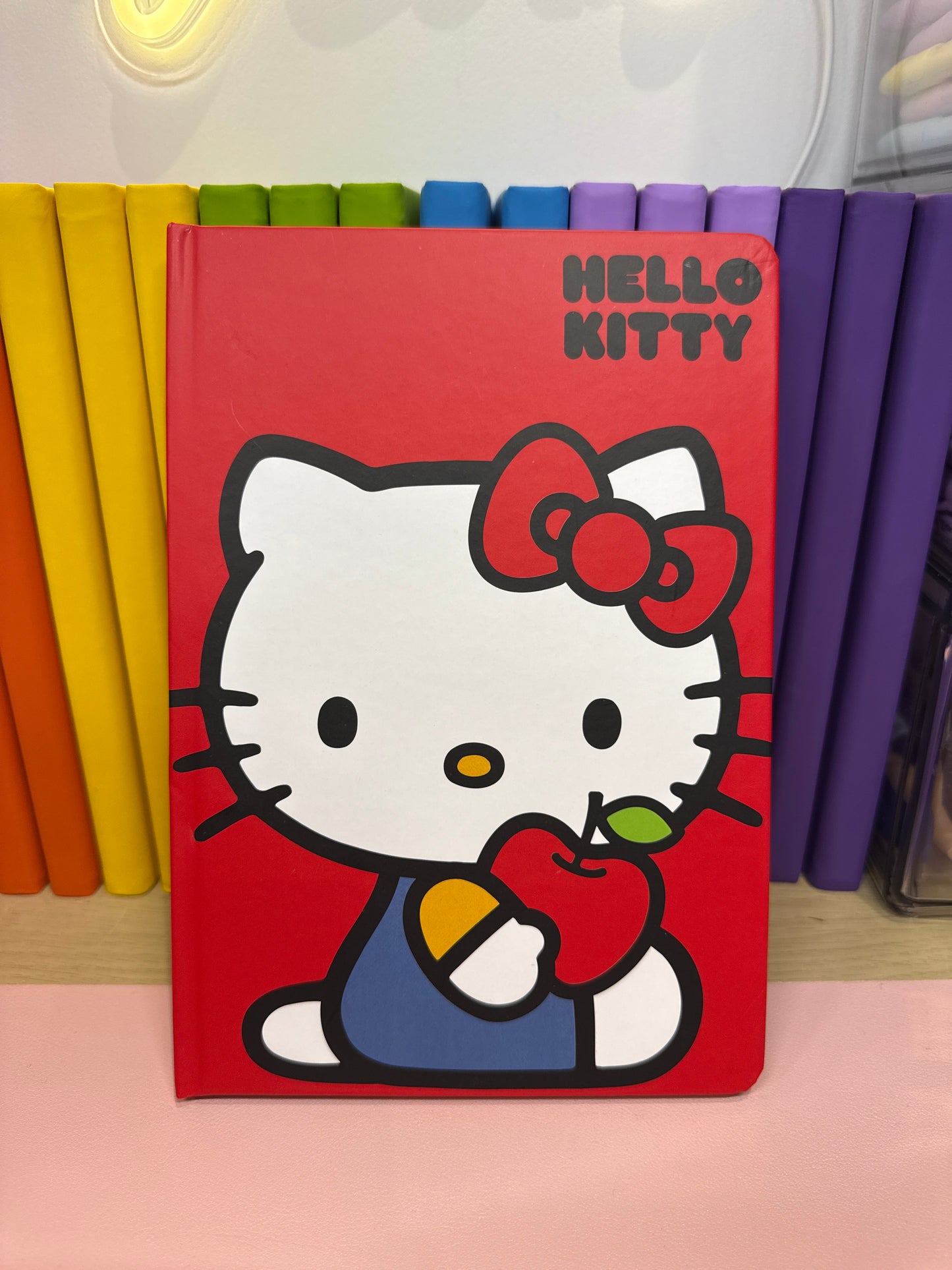 Hello Kitty red notebook