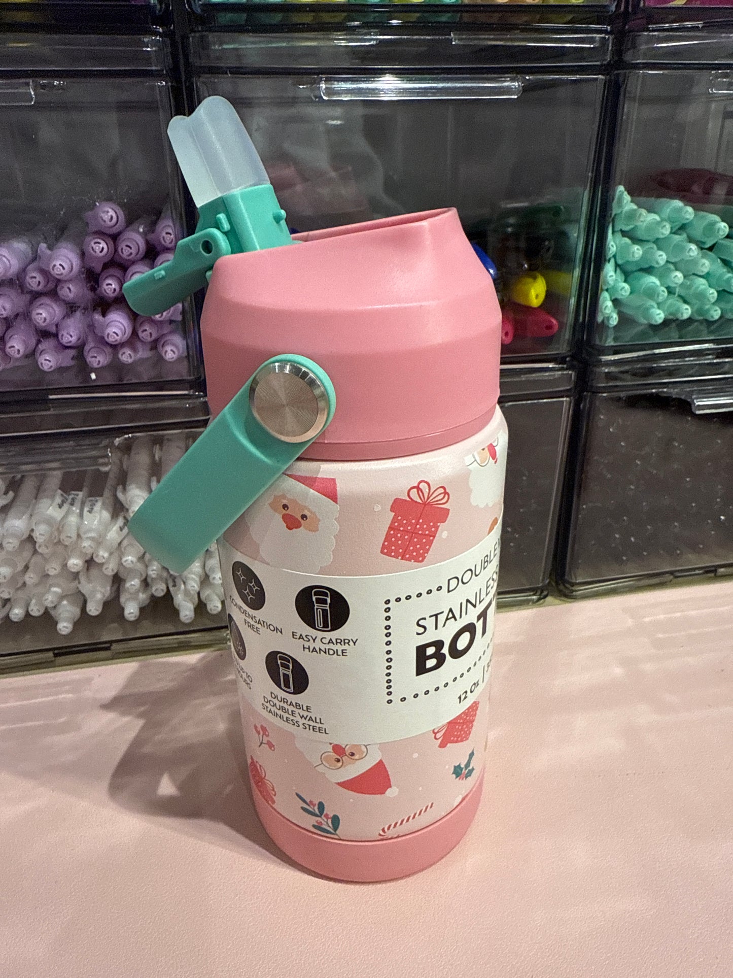 Santa bottle