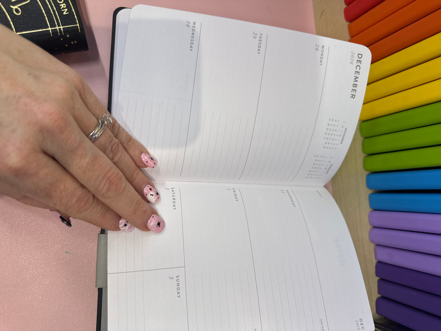 July 25 - Dec 26 Planner