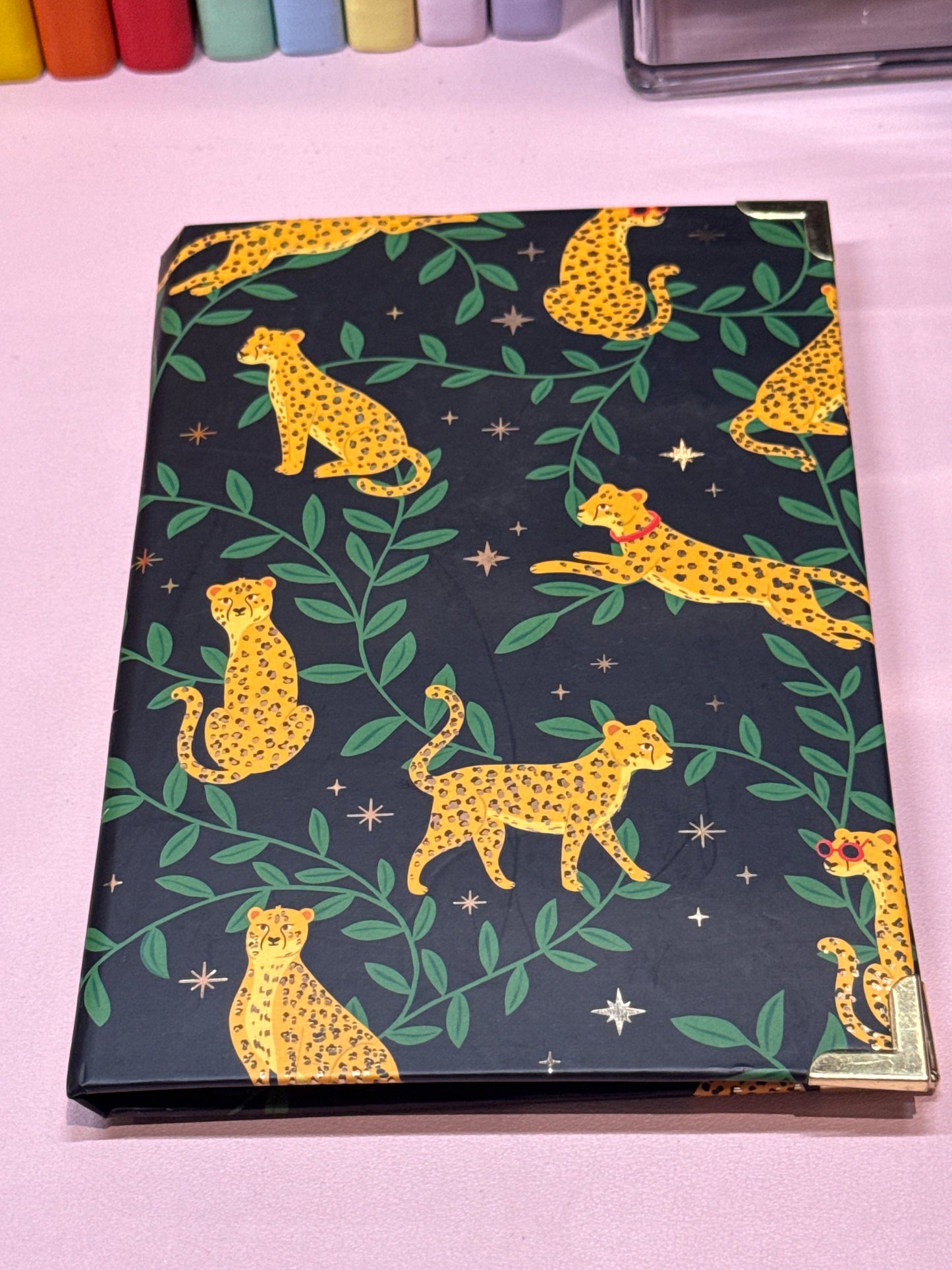 Leopard post it notebook