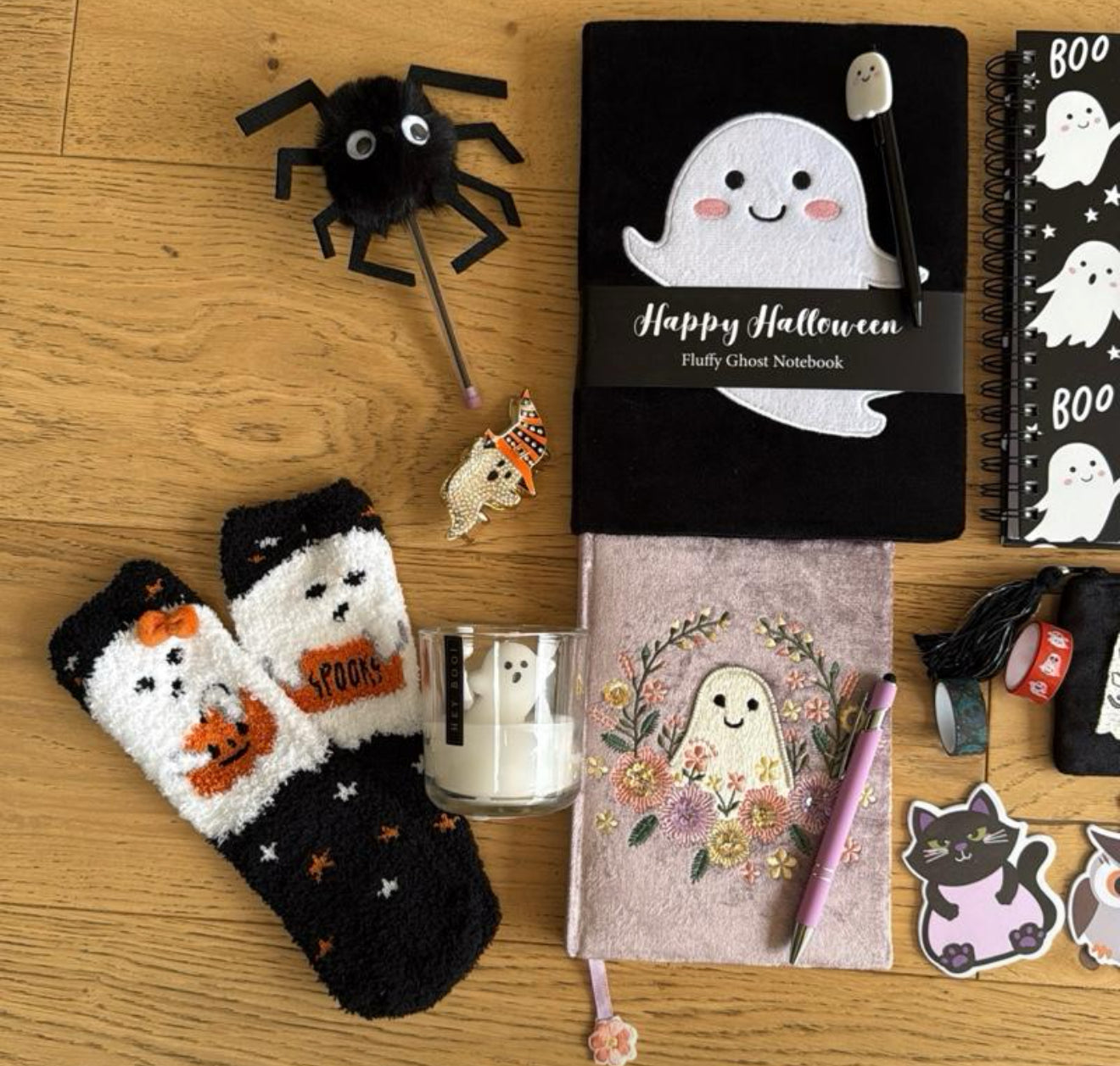 Hey Boo Halloween Stationery Bundle (6)