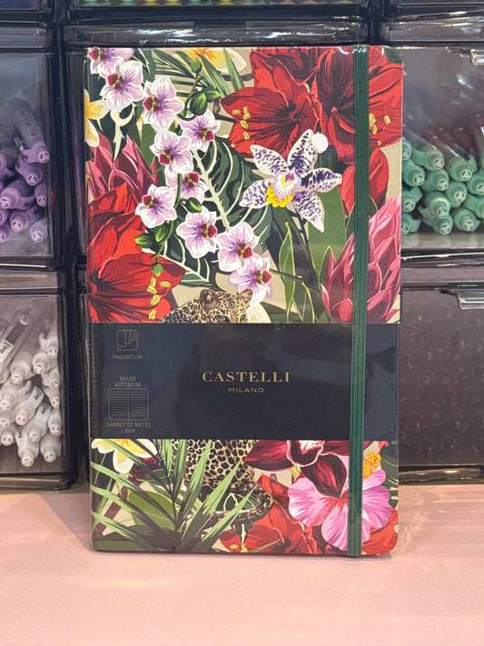 Castelli Milano Leopard Notebook