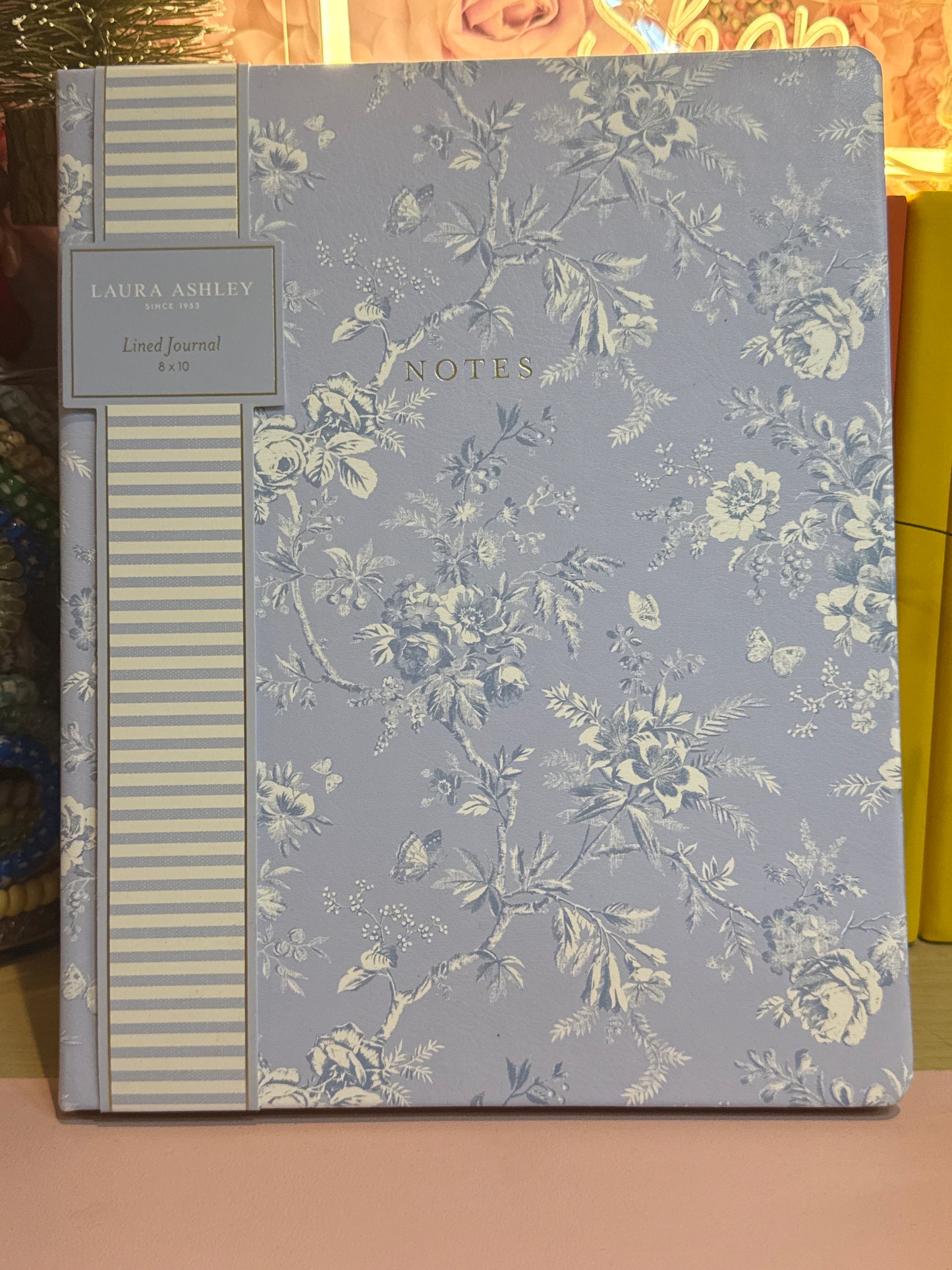 Laura Ashley pastel Blue notebook