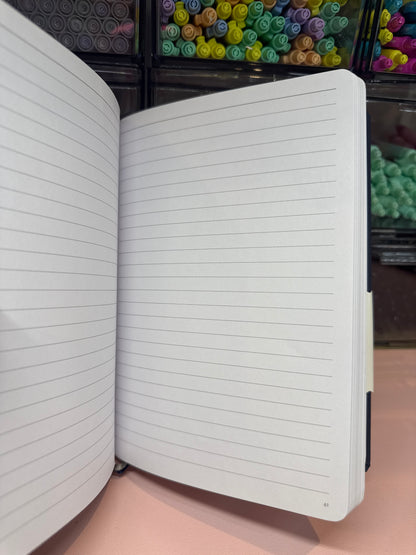 Yop & Tom moon notebook