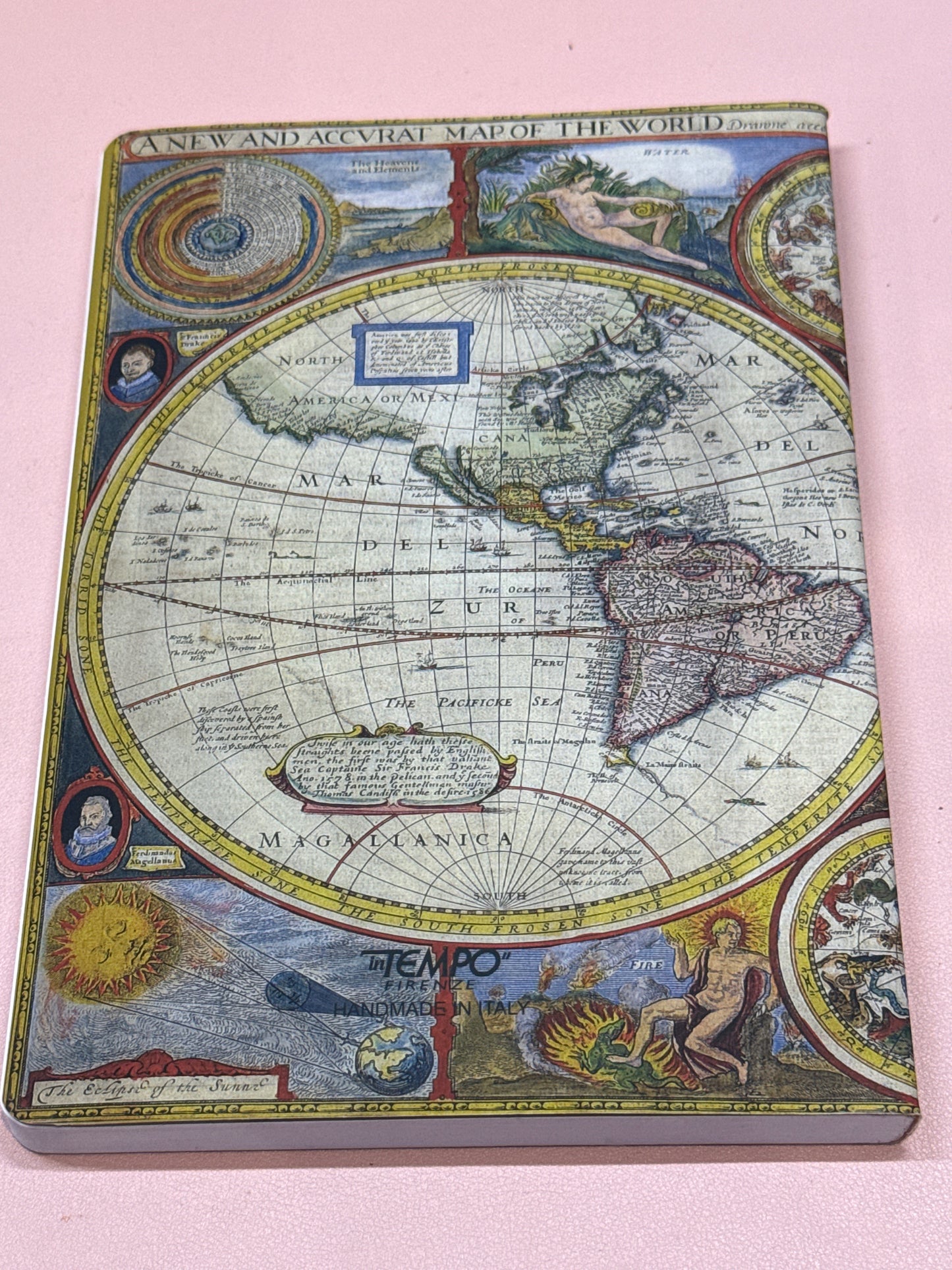 Map of the world book