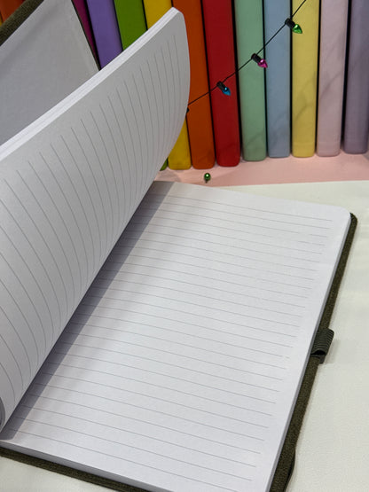 Green pumpkin notebook