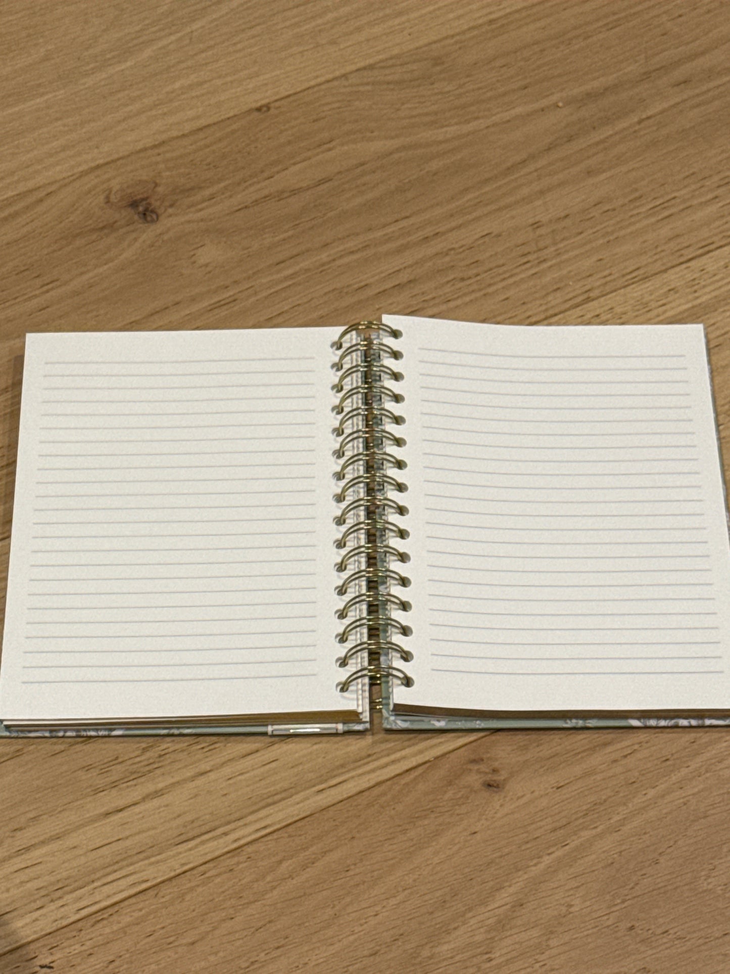 Laura Ashley green floral notebook