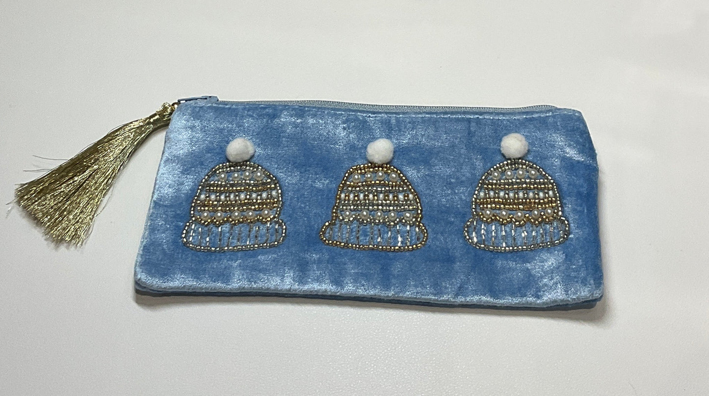 Winter hat pencil case