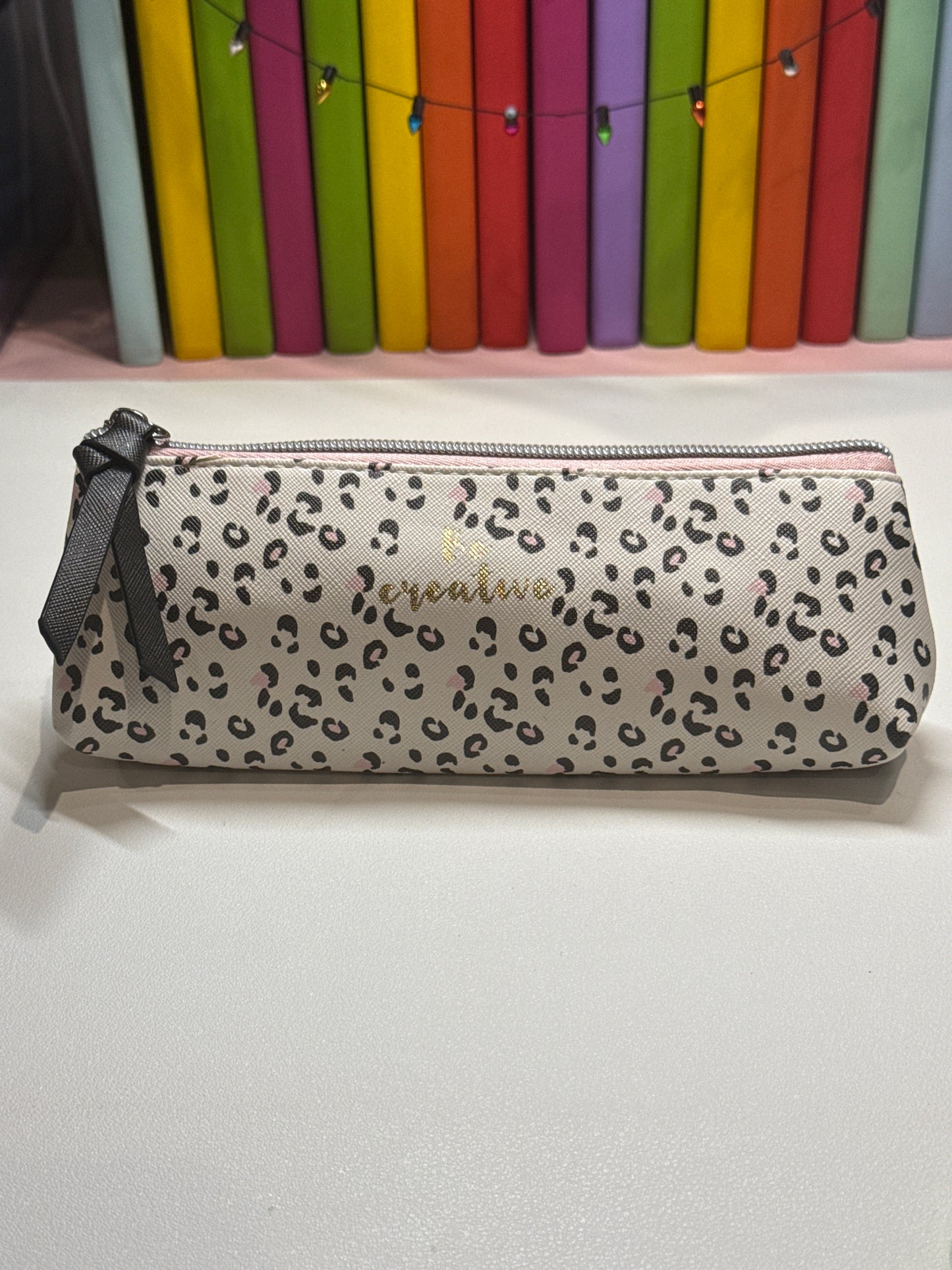 Leopard pencil case