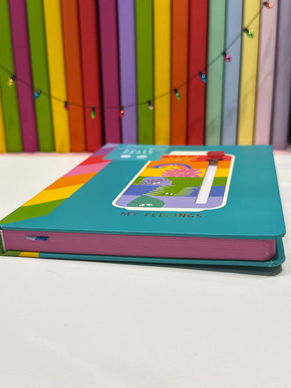 Paperchase My feelings ruled notebook