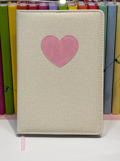 Heart notebook