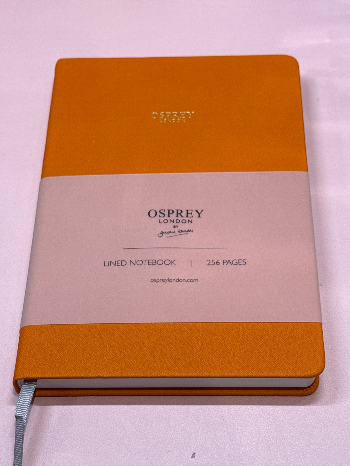 Osprey orange notebook