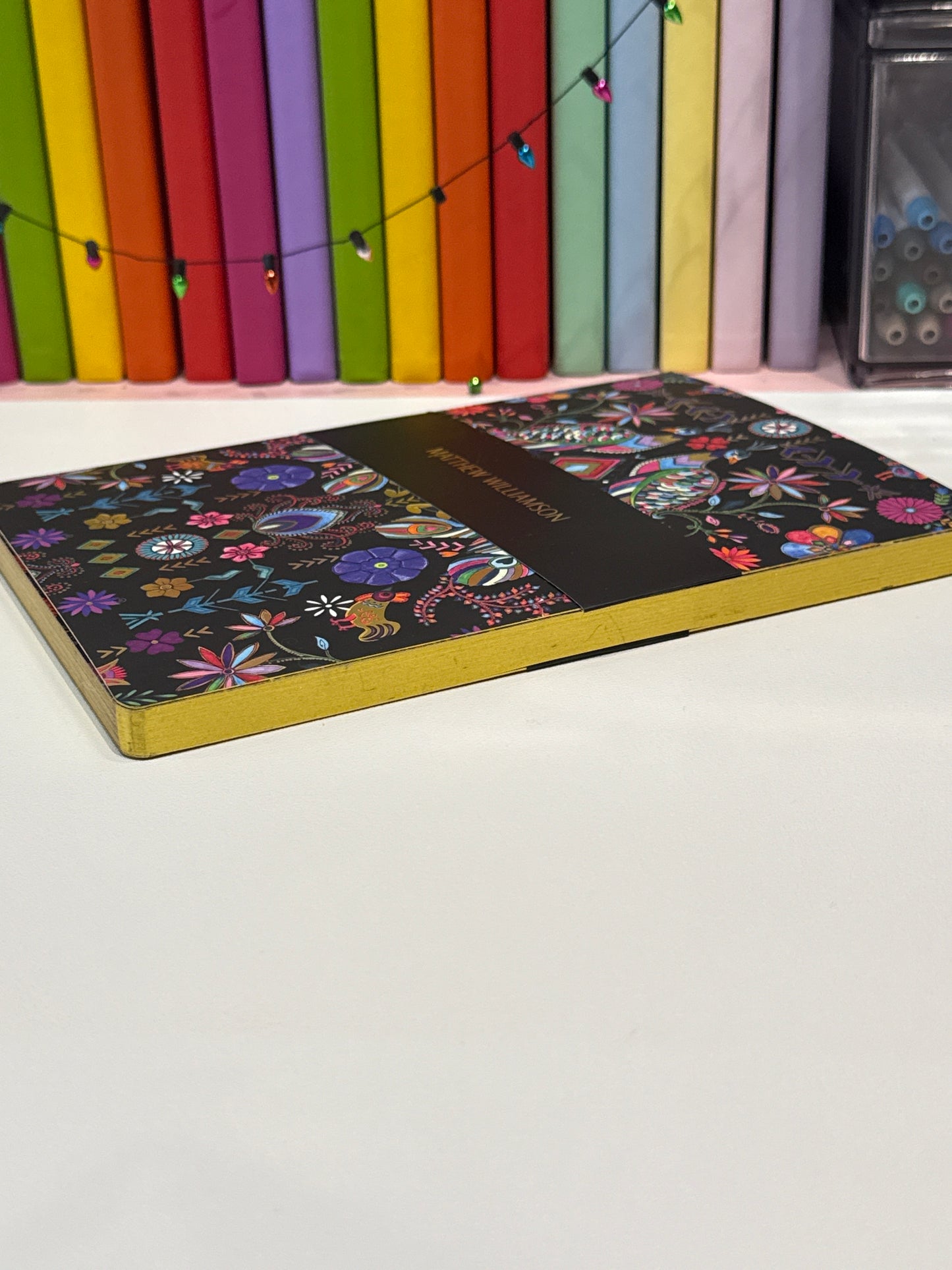 Matthew Williamson peacock notebook