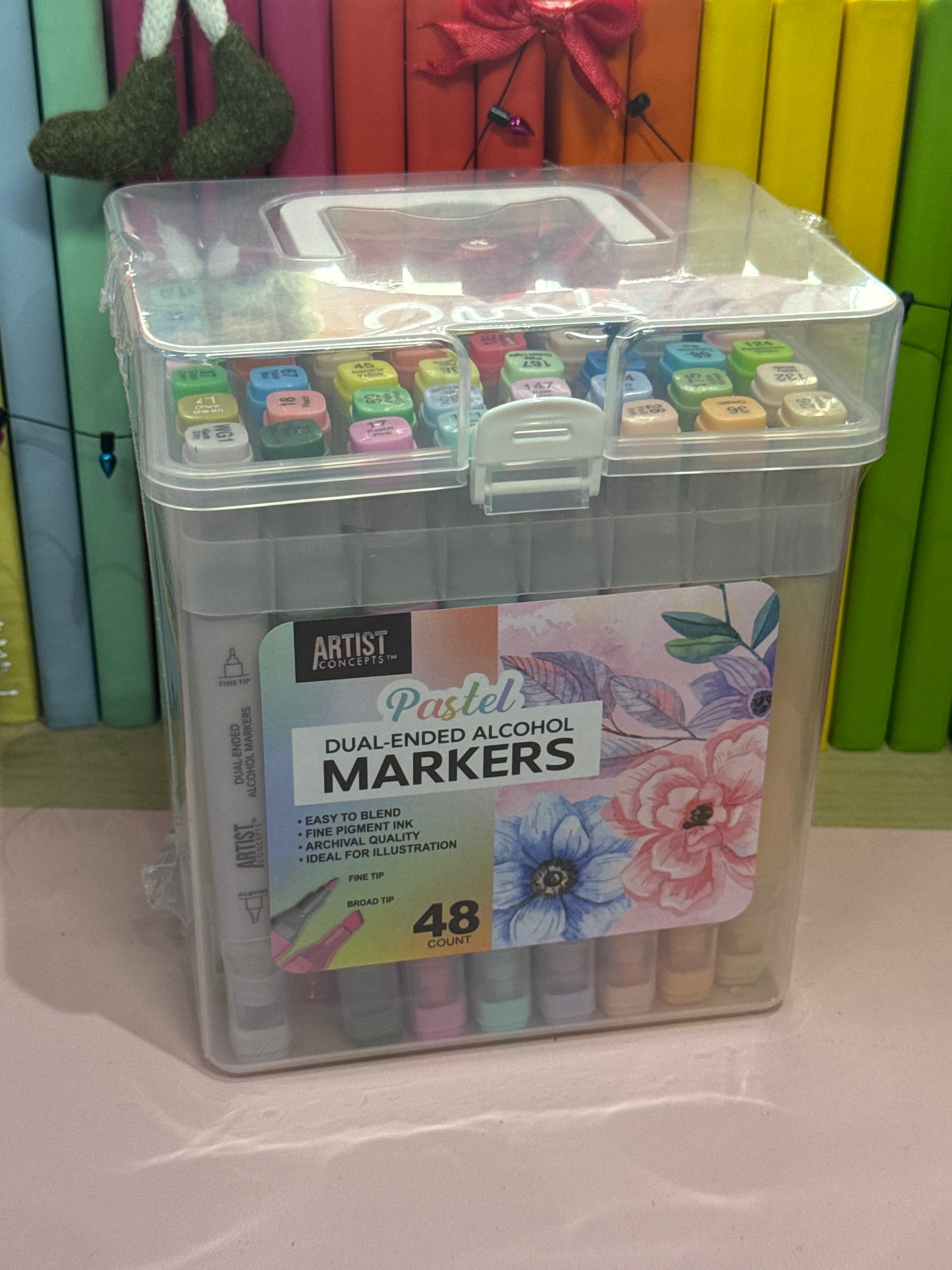 Gorgeous pastel double ended alcohol markers
