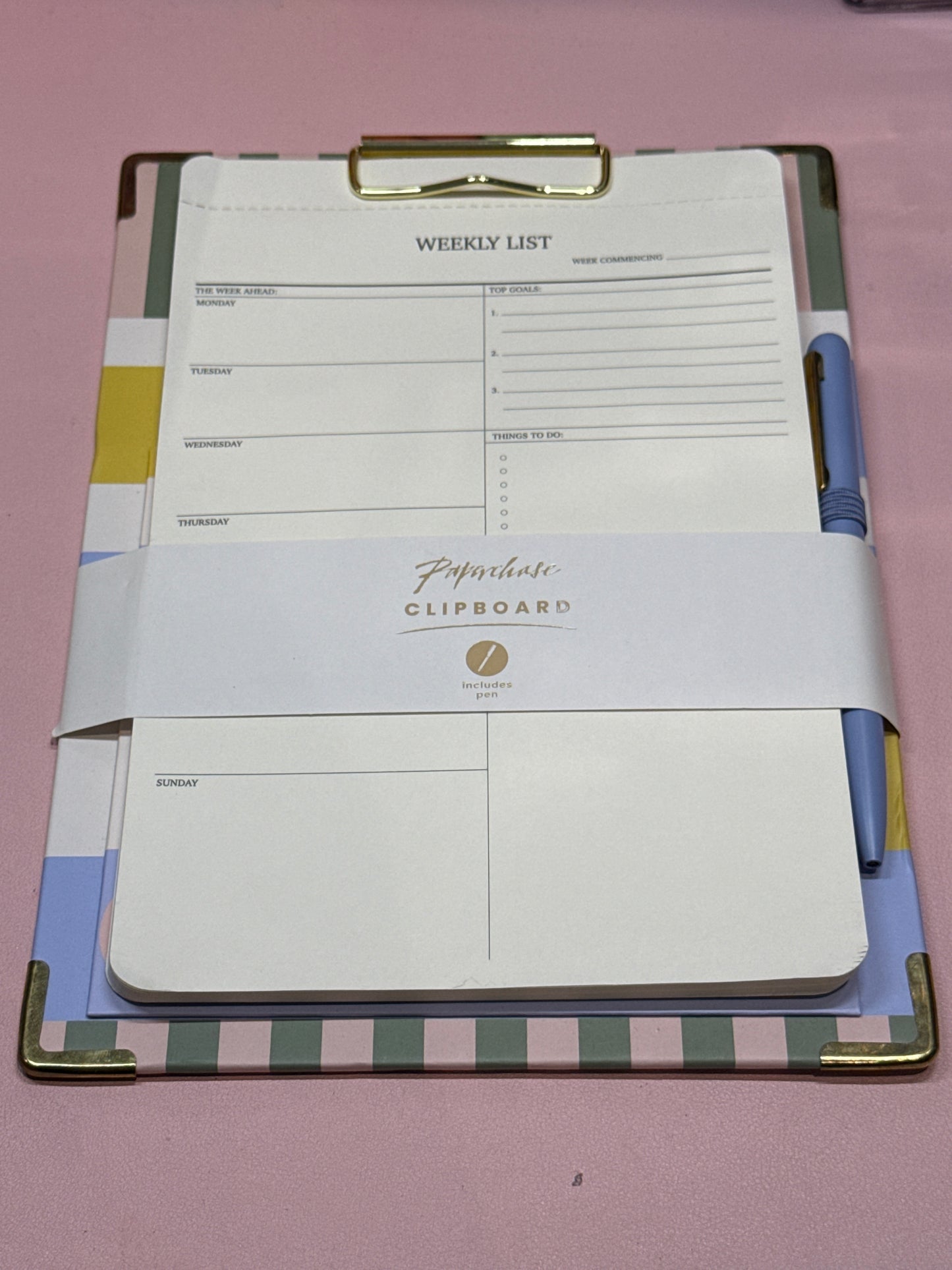 Paperchase clipboard (minor damage)
