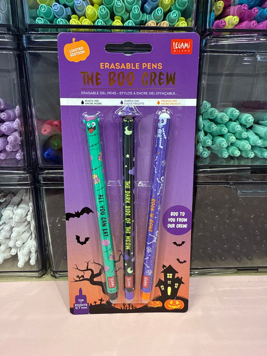 The Boo Crew Legami Halloween set 2025