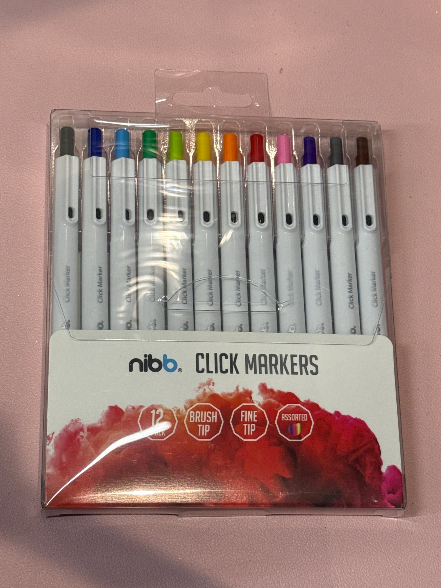 Nibb click felt tip pack