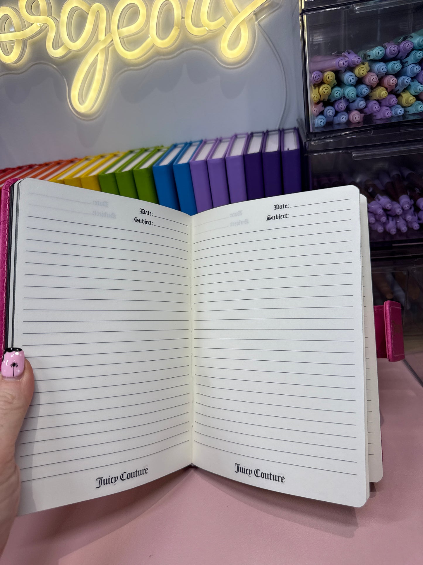 Juicy Couture notebook
