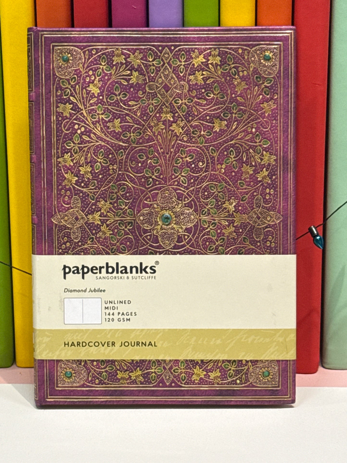 Paperblanks purple plain paged