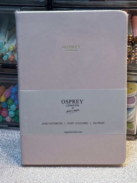 Osprey baby pink notebook