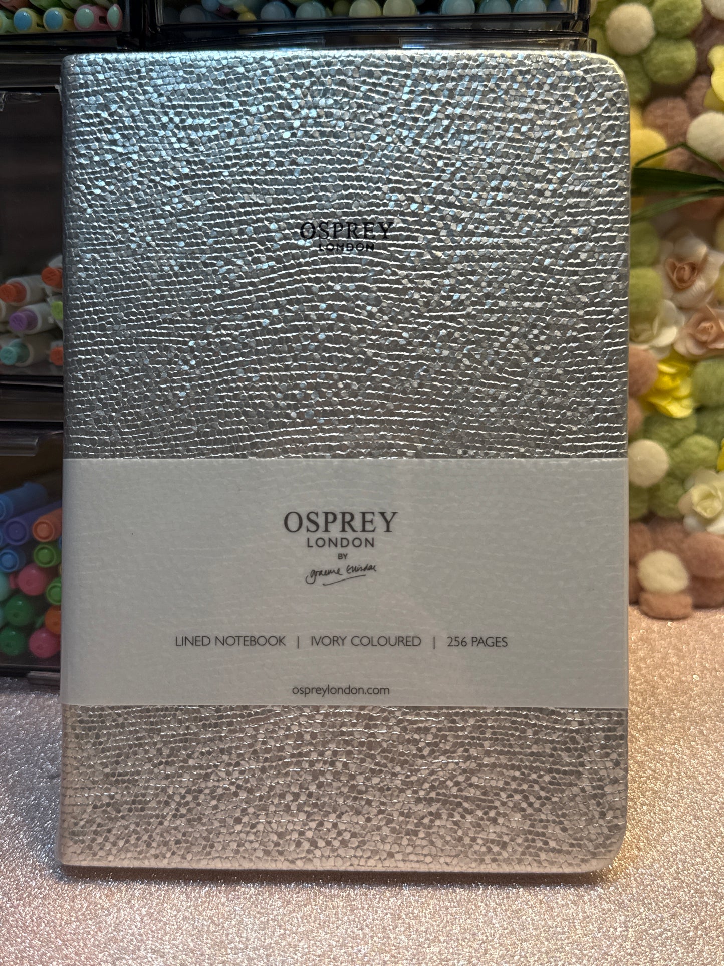 Osprey Silver notebook