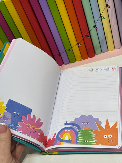 Paperchase My feelings ruled notebook