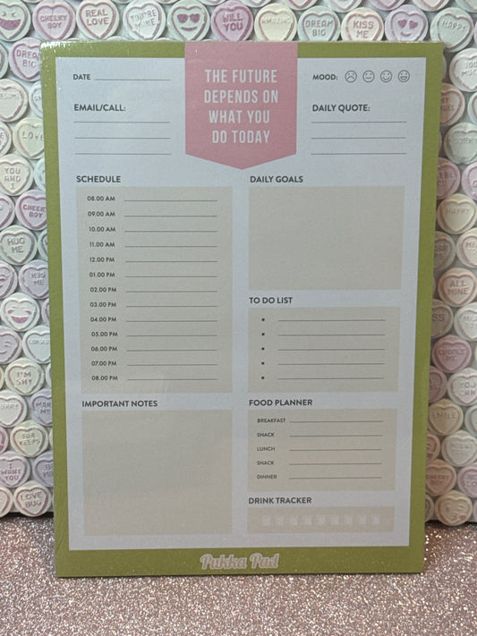 Pukka Daily Planner pad