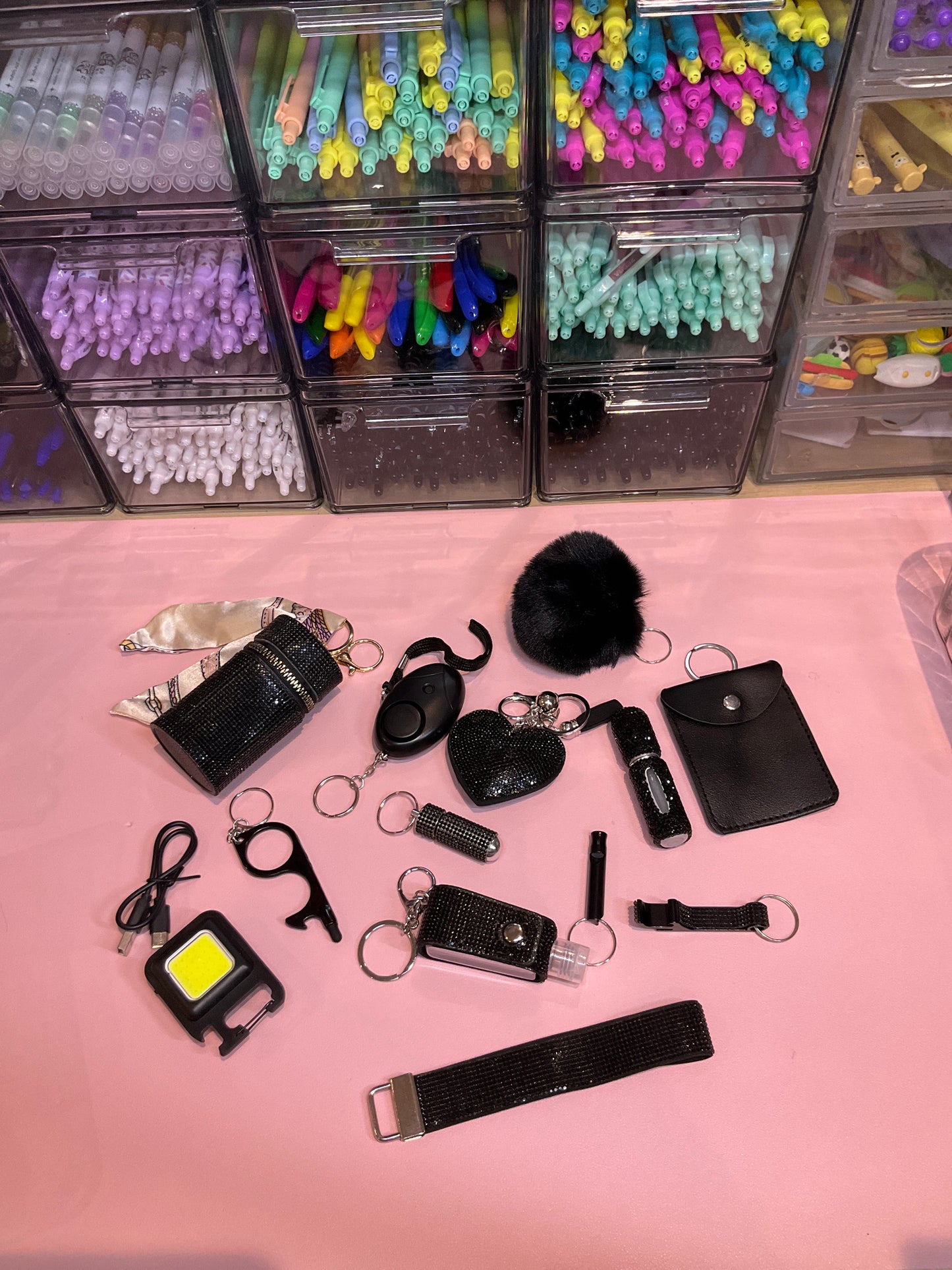 Safety bundle in Sparkling Black