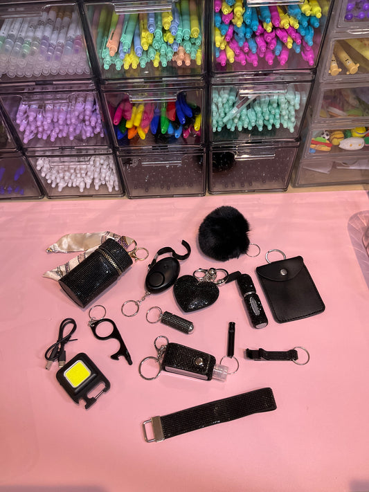Safety bundle in Sparkling Black