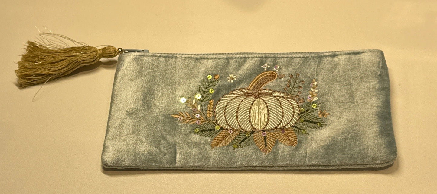 Pumpkin pencil case