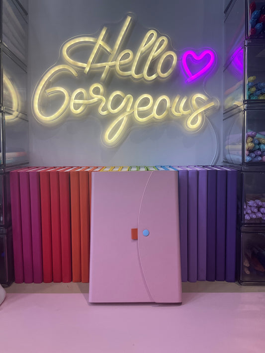 Pink Padfolio notebook