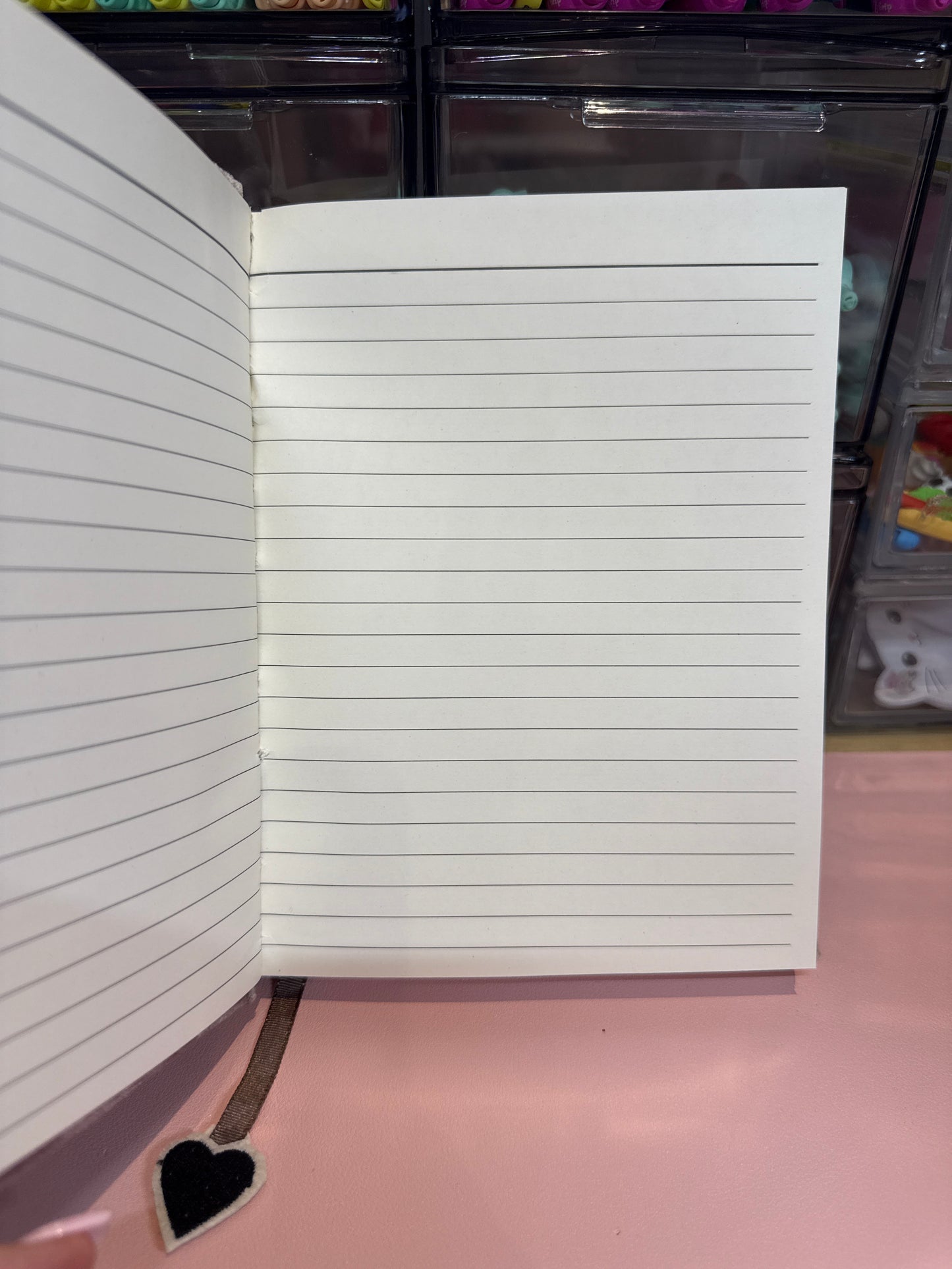 Floral skull notebook