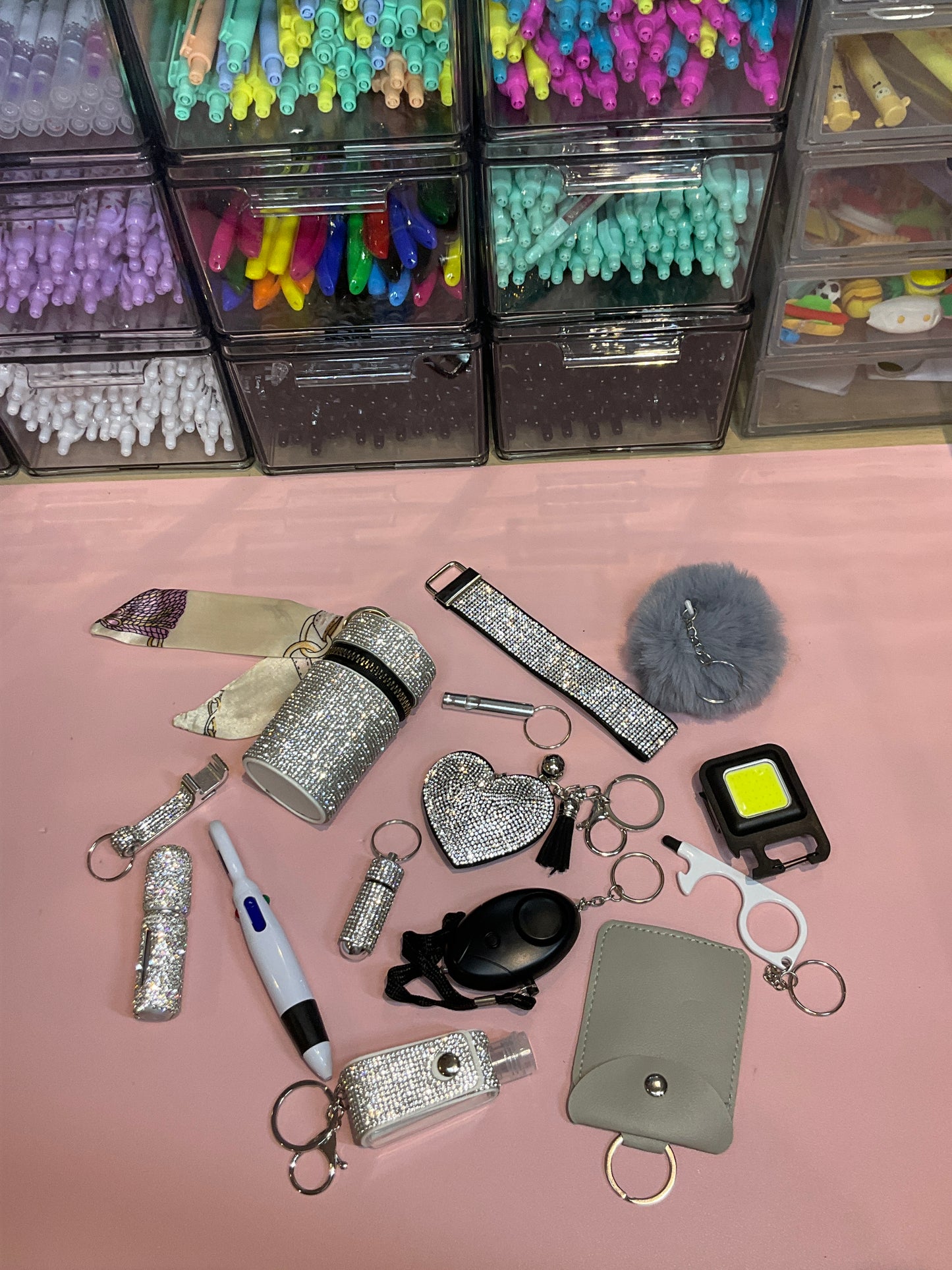 Safety bundle in Sparkling silver