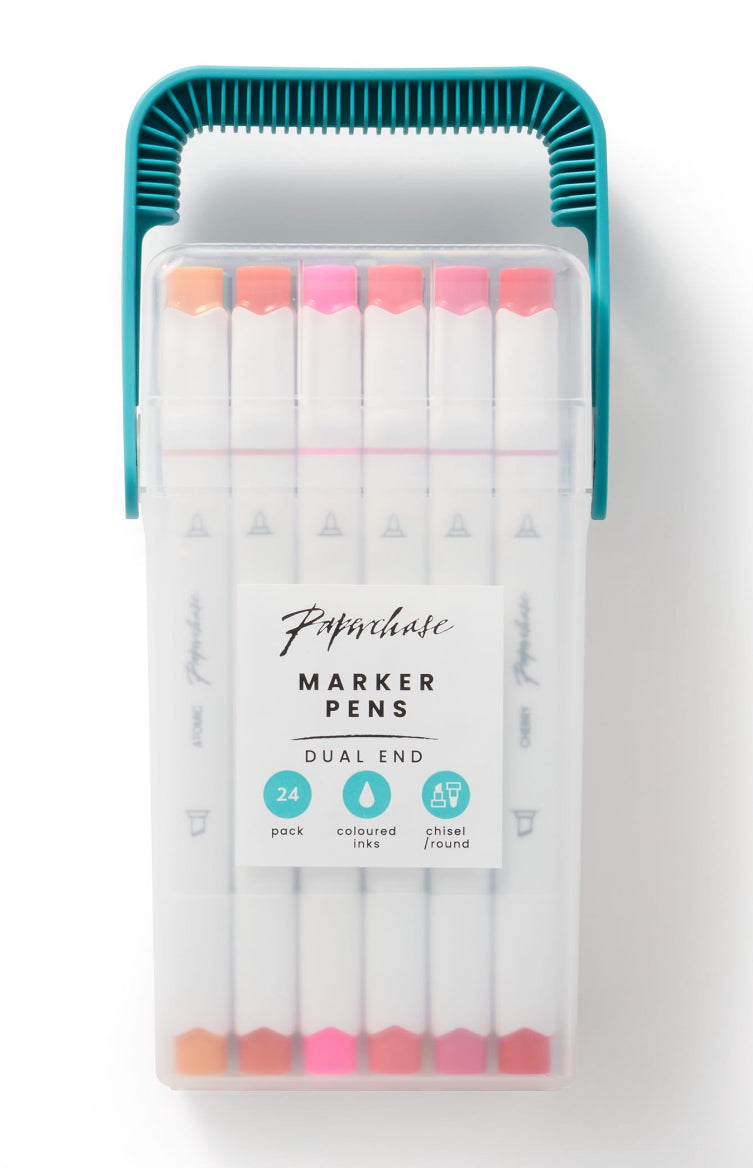 Paperchase 24 Dual end Markers