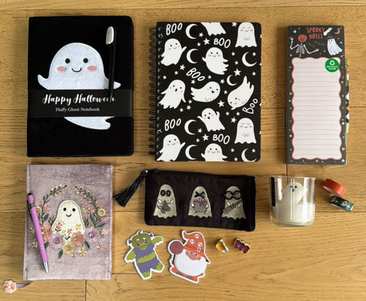 Hey Boo Halloween themed Stationery Bundle (9)