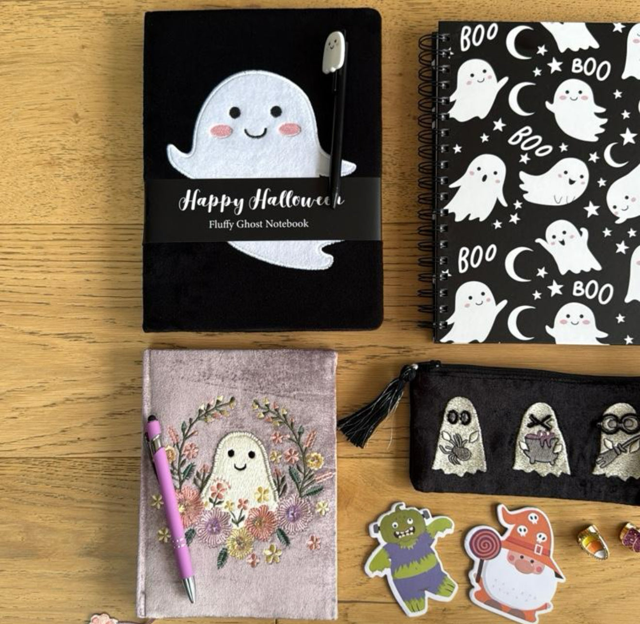 Hey Boo Halloween themed Stationery Bundle (9)